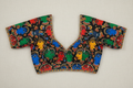 Black Kalamkari Multi Colour Face Motif